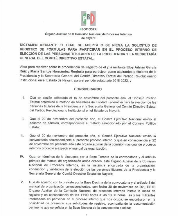 Eloy Adrián García Ruiz, actual operador de Morena fue expulsado del PRI 